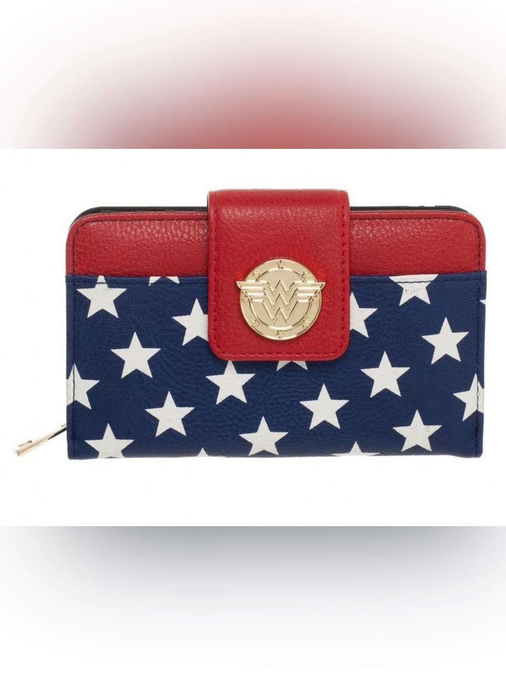 Wonder Woman Trifold Wallet - Red & Blue